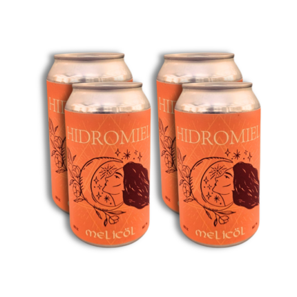 Pack X4 Hidromiel Melicöl Lata 355 cc